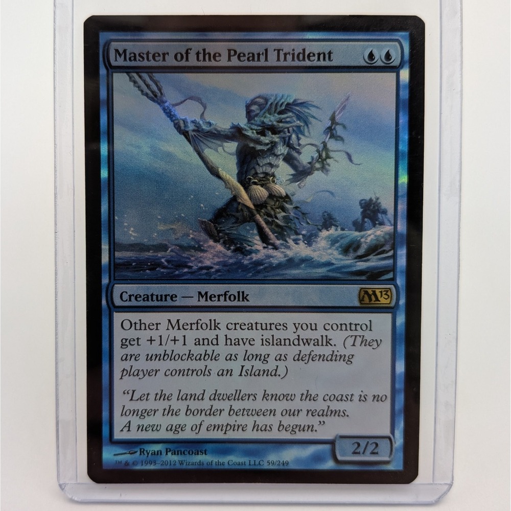 Master of the Pearl Trident M13 59 Foil MTG